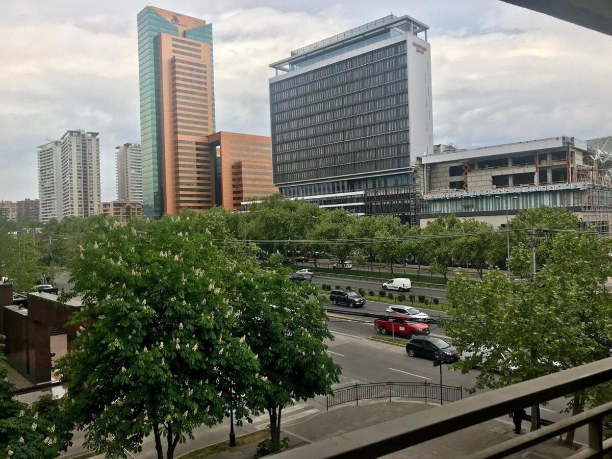 Mirando A Parque Arauco Daire Santiago Dış mekan fotoğraf
